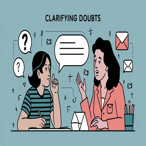 Clarifying Doubts